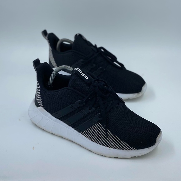 ADIDAS Mens Size 8 Questar Flow Cloudfoam Black Running Shoes Sneakers EE8202 - Picture 3 of 6